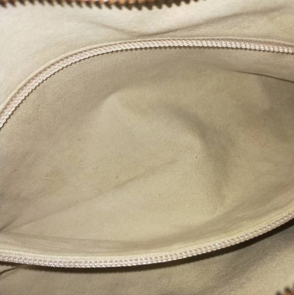 SALVADOR FERRAGAMO OSTRICH HAND BAG BROWN LEATHER - Picture 7 of 16